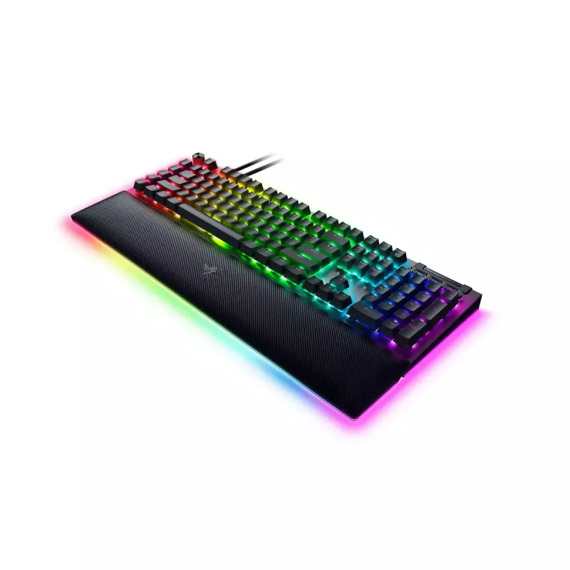 Teclado Razer BlackWidow V4 Pro Gaming USB QWERTY US International preto Mecânico RGB LED