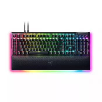 Teclado Razer BlackWidow V4 Pro Gaming USB QWERTY US International preto Mecânico RGB LED