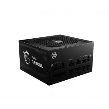 Fonte de alimentação MSI MAG A650GL 650 W 20+4 pin ATX ATX preto