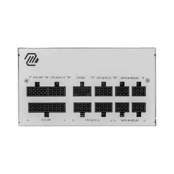 Fonte de alimentação MSI MAG A850GL PCIE5 WHITE 850 W 20+4 Pin ATX ATX