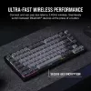Teclado mecânico de gaming Corsair K65 PLUS WIRELESS RGB Wireless USB preto