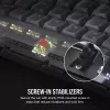 Teclado mecânico de gaming Corsair K65 PLUS WIRELESS RGB Wireless USB preto