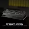Teclado mecânico de gaming Corsair K65 PLUS WIRELESS RGB Wireless USB preto