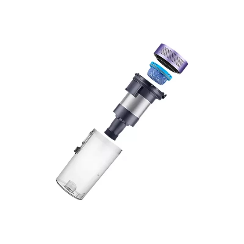 Samsung VS15A6031R4/GE Aspirador Vertical/Escova Elétrica Bateria Seco Ciclone Sem Saco 0,8 l 410 W Preto, Roxo