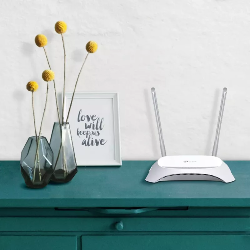 Router Wi-Fi TP-Link TL-MR3420 Fast Ethernet Banda Única (2,4 GHz) Preto, Branco