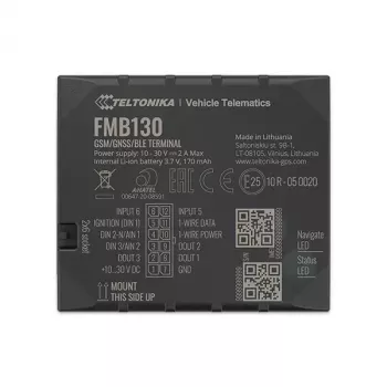 Rastreador GPS Teltonika FMB130 Automóvel Preto