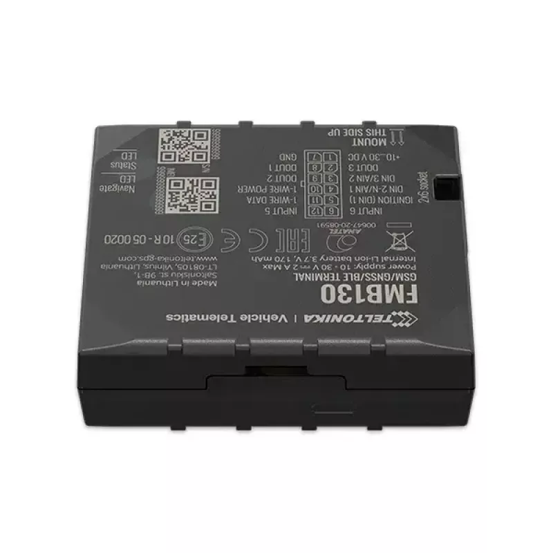 Rastreador GPS Teltonika FMB130 Automóvel Preto