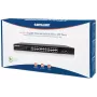 Switch Intellinet 24 portas Gigabit Ethernet com 2 portas SFP, 24 x 10/100/1000 Mbit/s portas RJ45 + 2 x SFP, IEEE 802.3az (Energy Efficient Ethernet), montagem em rack 19 polegadas, metal