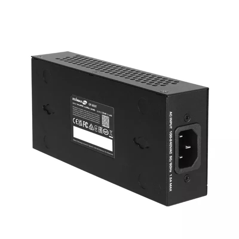 Adaptador PoE Edimax GP-203IT 2,5 Gigabit Ethernet 90W