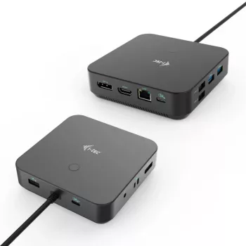 Docking station i-tec USB-C HDMI Dual DP com Power Delivery 100 W