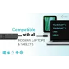 Docking station i-tec USB-C HDMI Dual DP com Power Delivery 100 W