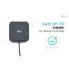 Docking station i-tec USB-C HDMI Dual DP com Power Delivery 100 W
