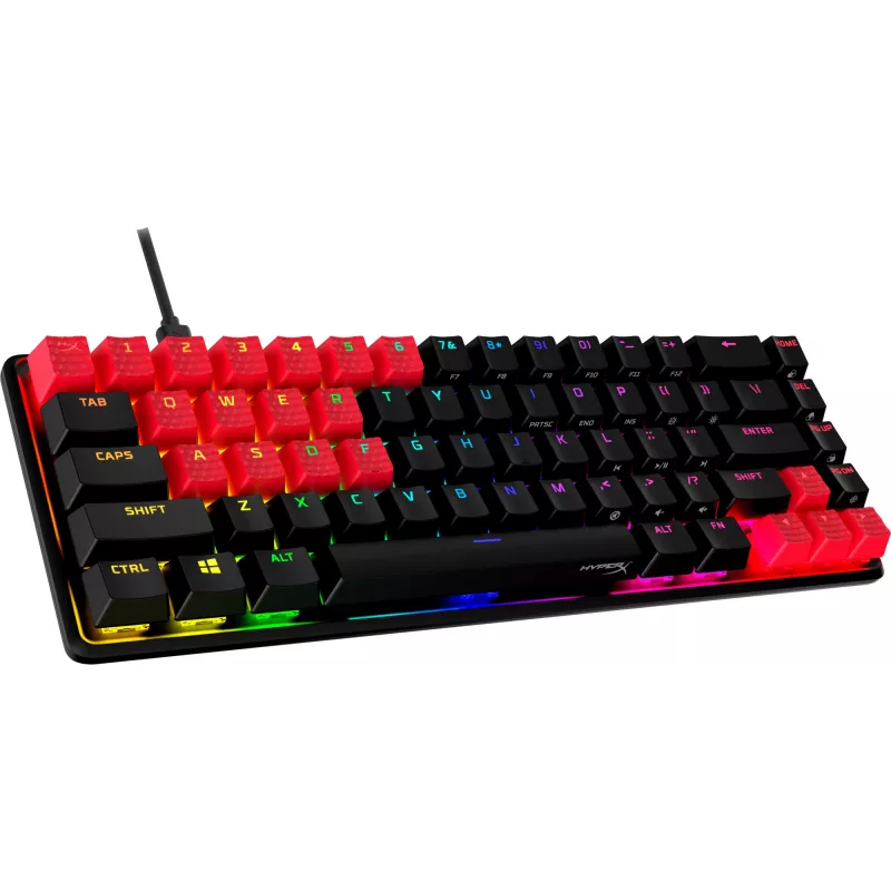 HyperX Rubber Keycaps - conjunto de acessórios gaming - vermelho (layout US)