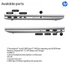HP EliteBook 6 G1i Intel Core Ultra 5 225U Portátil 33,8 cm (13,3 polegadas) WUXGA 16 GB DDR5-SDRAM Wi-Fi 7 (802.11be) Windows 11 Pro AI PC prateado