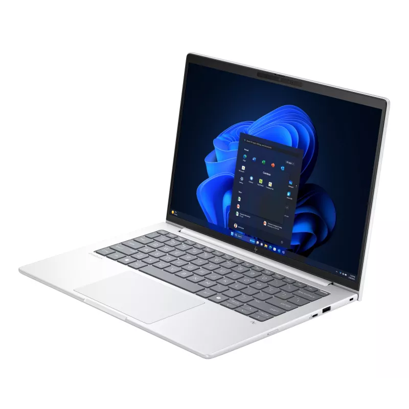 HP EliteBook 8 G1a 14 Next Gen AI Copilot+ PC AD3D1ET portátil, 35,6 cm (14 polegadas) WUXGA, AMD Ryzen AI 5 340, 16 GB DDR5, 512 GB SSD, AMD Radeon 840M, Wi-Fi 7 (802.11be), Windows 11 Pro, Glacier Silver