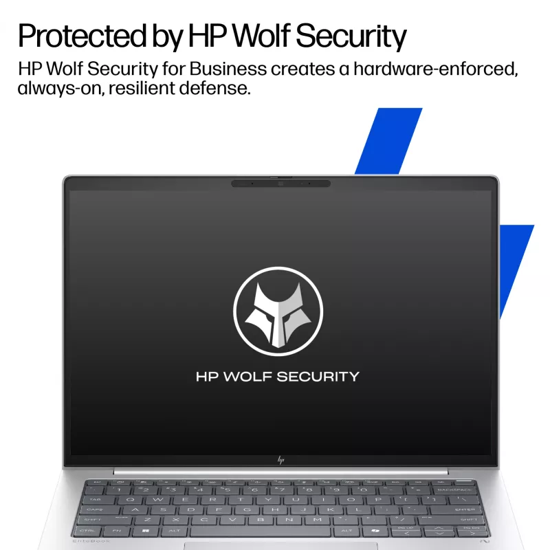 Portátil HP EliteBook 8 G1a Next Gen AI Copilot+ AMD Ryzen AI 5 340 16 polegadas WUXGA 24 GB DDR5 512 GB SSD Wi‑Fi 7 Windows 11 Pro prateado