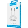 Cabo Sandberg USB-C>C USB 3.1 G2 100W 2M branco
