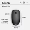 Conjunto de rato e teclado sem fios HP 230 tamanho completo preto