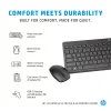 Conjunto de rato e teclado sem fios HP 230 tamanho completo preto