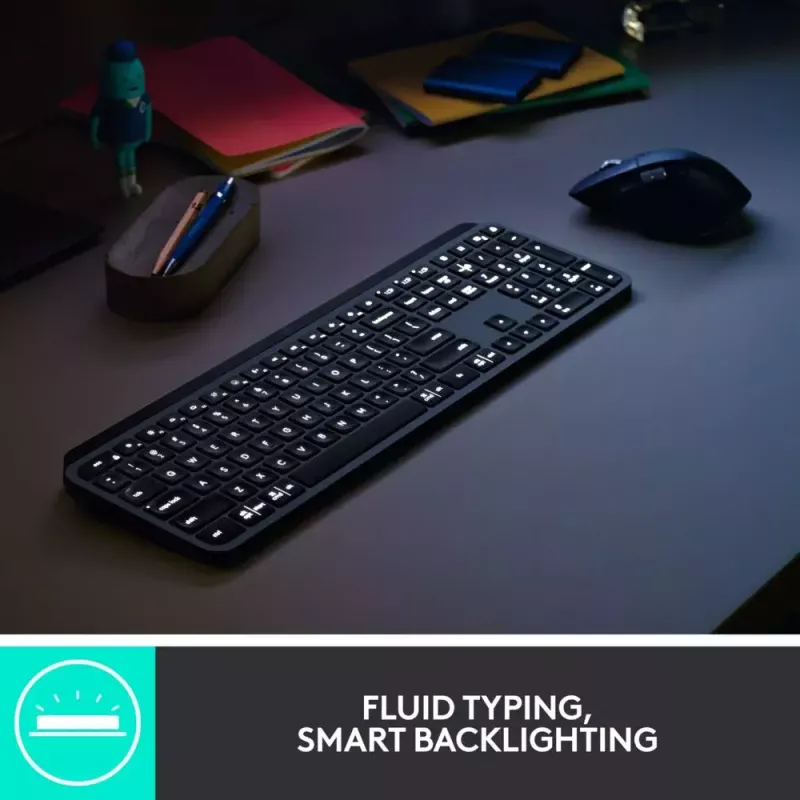 Conjunto de teclado e rato Logitech MX Keys Combo for Business Gen 2