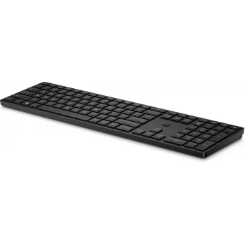 Teclado sem fios programável HP 455, tamanho completo (100 %), sem fios, RF Wireless, membrana, preto