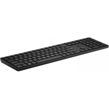Teclado sem fios programável HP 455, tamanho completo (100 %), sem fios, RF Wireless, membrana, preto