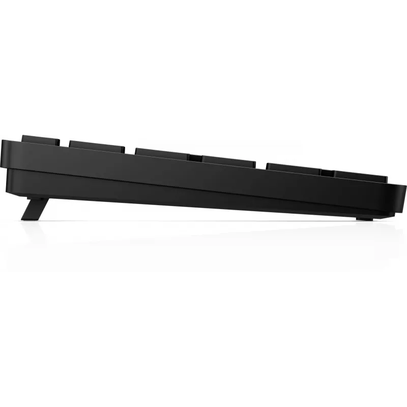 Teclado sem fios programável HP 455, tamanho completo (100 %), sem fios, RF Wireless, membrana, preto