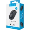 Rato Sandberg USB-C, ambidestro, ótico, USB Type-C, 1200 DPI, preto