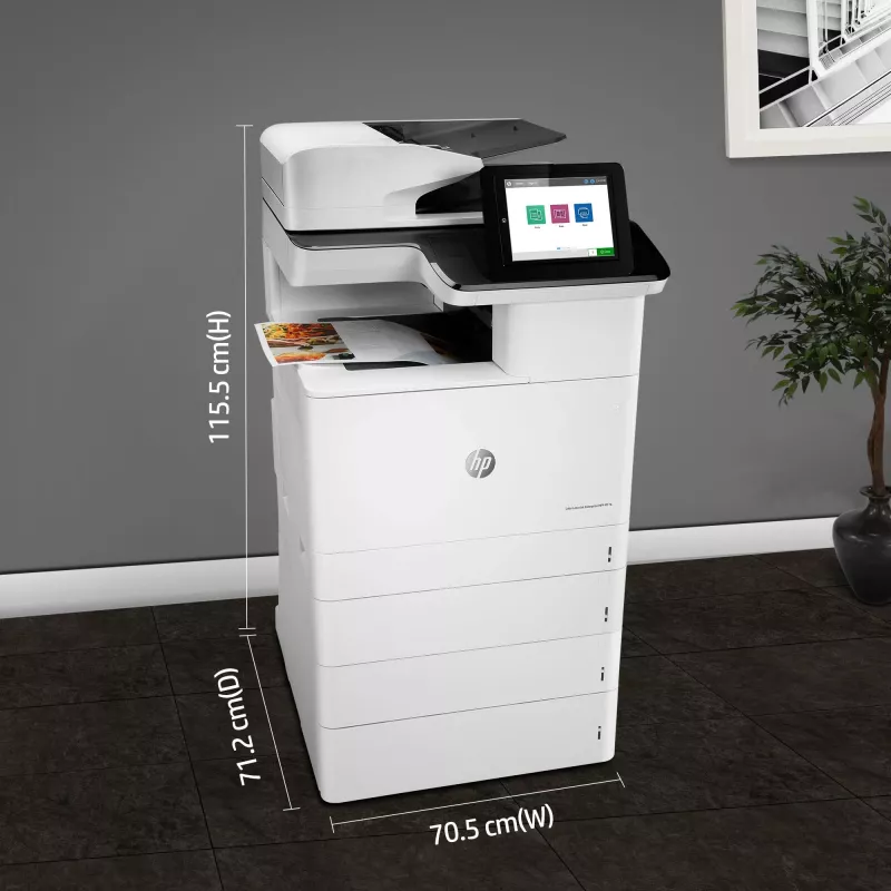 HP Color LaserJet Enterprise MFP M776dn, laser, impressão a cores, 1200 x 1200 DPI, A3, impressão direta, preto, branco