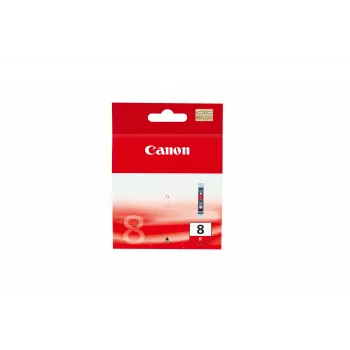 Cartucho de tinta Canon CLI-8R vermelho, vermelho, tinta pigmentada, 1 unid., 2770 páginas