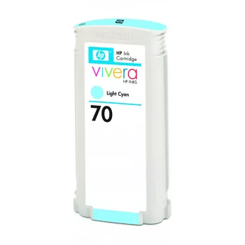 Cartucho HP 70 ciano claro C9390A 130 ml