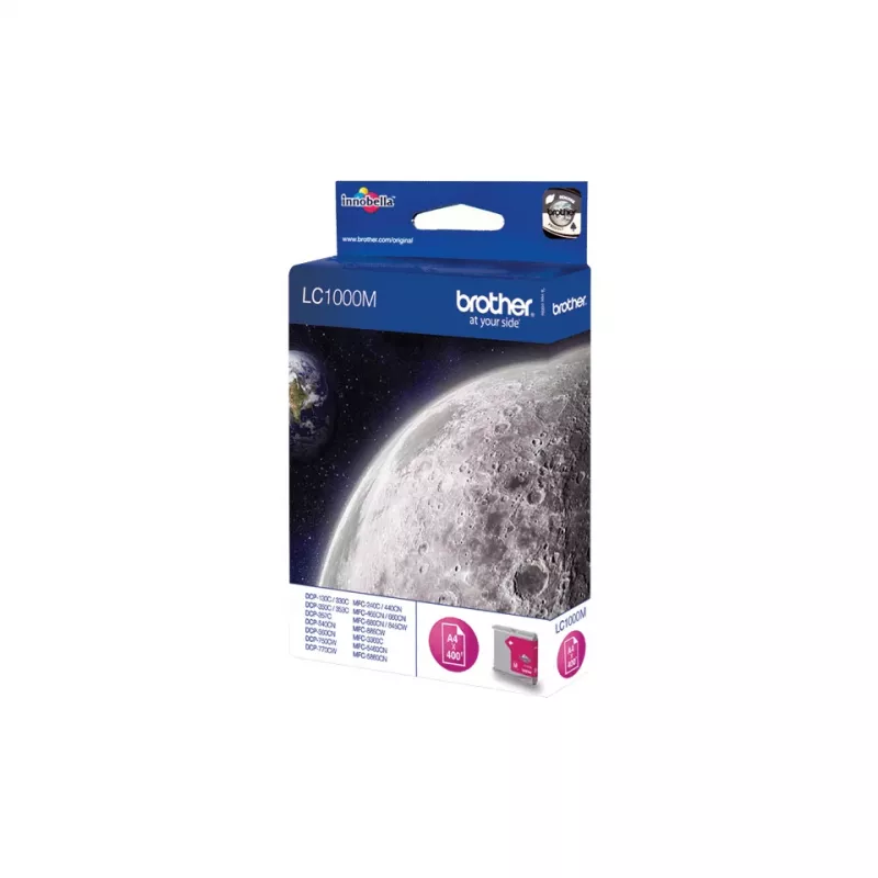Cartucho de tinta Brother LC1000M 1 unid. original magenta