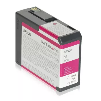 Epson embalagem individual magenta T580300, magenta, tinta pigmentada, 80 ml, 1 unid.