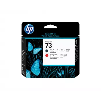 HP 73 CD949A cabeça de impressão, preto mate / vermelho cromático, para DesignJet Z3200