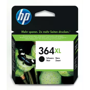 Cartucho de tinta HP 364XL original preto, rendimento alto (XL), preto, tinta pigmentada, 1 unid., 550 páginas