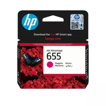 HP 655 magenta original Ink Advantage tinteiro, magenta, 1 unid., 600 páginas