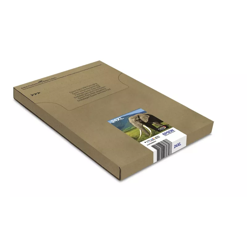 Epson multipack 6 cores 24XL EasyMail, preto, ciano, ciano claro, magenta, magenta claro, amarelo