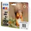 Epson Squirrel multipack 6 cores 378XL / 478XL Claria Photo HD tinta