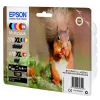 Epson Squirrel multipack 6 cores 378XL / 478XL Claria Photo HD tinta
