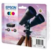 Epson multipack 4 cores 502 tinta, capacidade padrão, preto, ciano, magenta, amarelo, 4,6 ml, 3,3 ml, 1 unid., 210 páginas