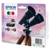 Epson 502XL C13T02W64020 Claria Home Ink multipack de cartuchos de tinta, 4 un., XL, 28,4 ml, preto/ciano/magenta/amarelo, até 550 (preto) / 470 (cor) páginas