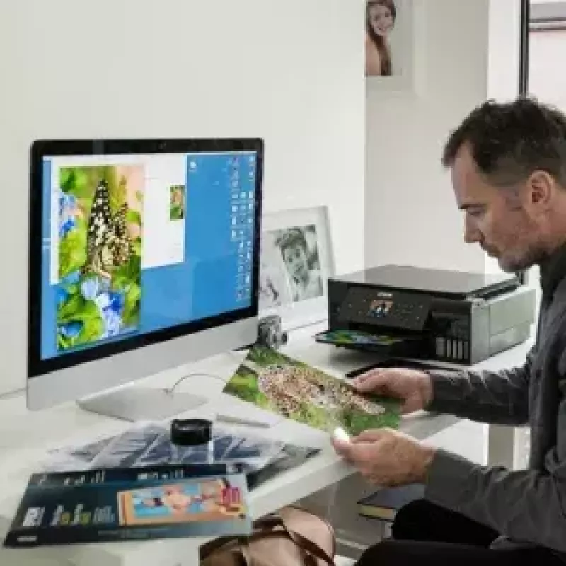 Epson papel de transferência para ferro de engomar - A4 - 10 folhas