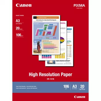 Papel de alta resolução Canon HR-101N A3 – 20 folhas