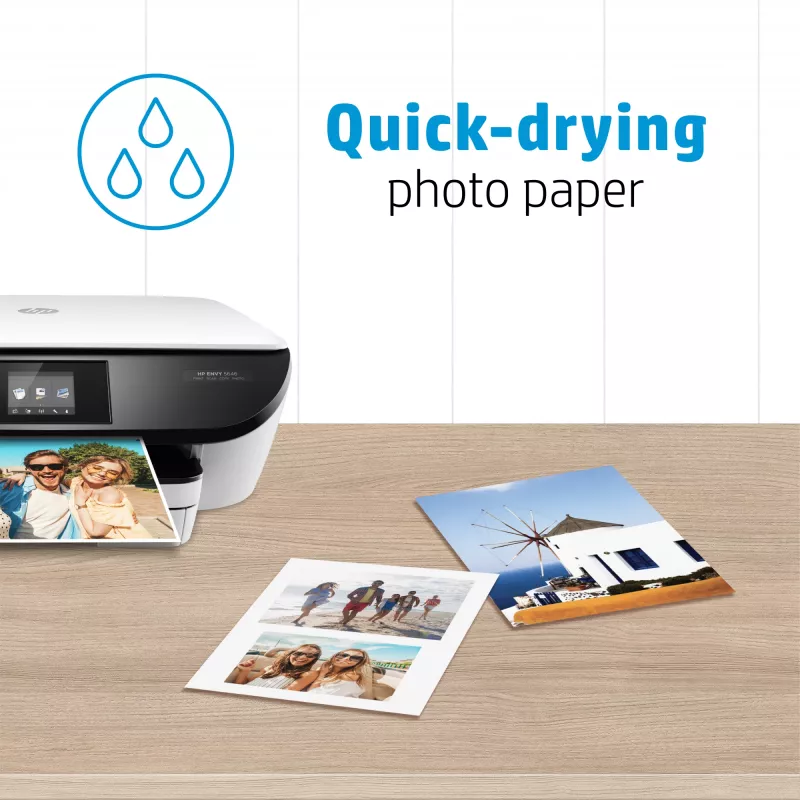 Papel fotográfico HP Everyday, brilhante, 200 g/m², A4 (210 x 297 mm), 100 folhas