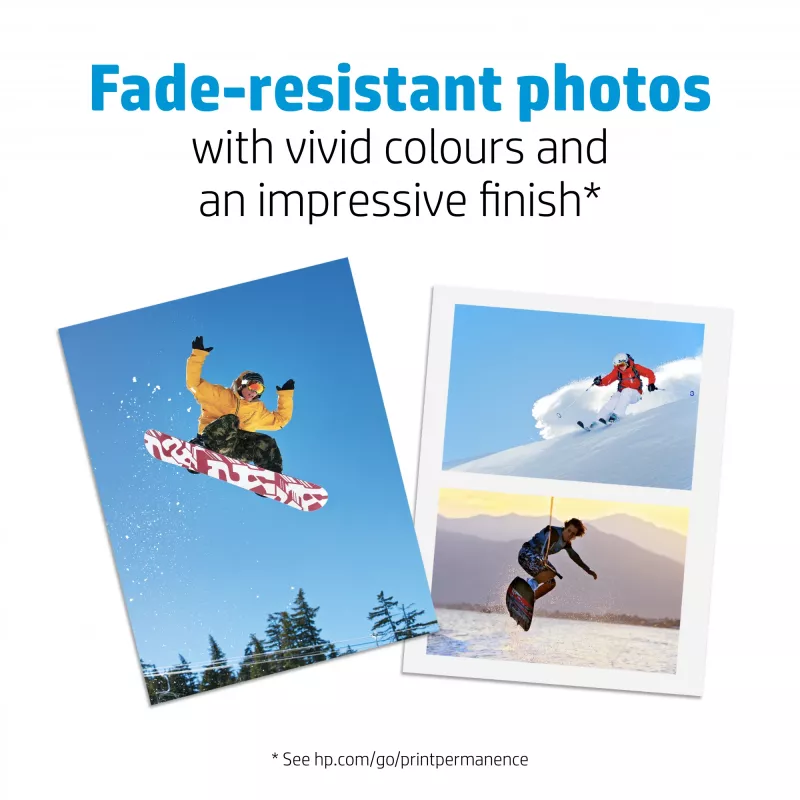 Papel fotográfico HP Everyday, brilhante, 200 g/m², A4 (210 x 297 mm), 100 folhas