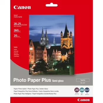 Papel fotográfico semibrilhante Canon SG-201 Photo Paper Plus 8x10