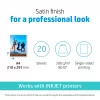 Papel fotográfico HP Premium Plus satinado 300 g/m² A4 (210 x 297 mm) 20 folhas