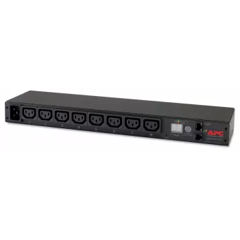 Unidade de distribuição de energia (PDU) APC AP7821B 8 tomadas AC 0U/1U preto