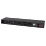 Unidade de distribuição de energia (PDU) APC AP7821B 8 tomadas AC 0U/1U preto