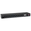 Unidade de distribuição de energia (PDU) APC AP7821B 8 tomadas AC 0U/1U preto